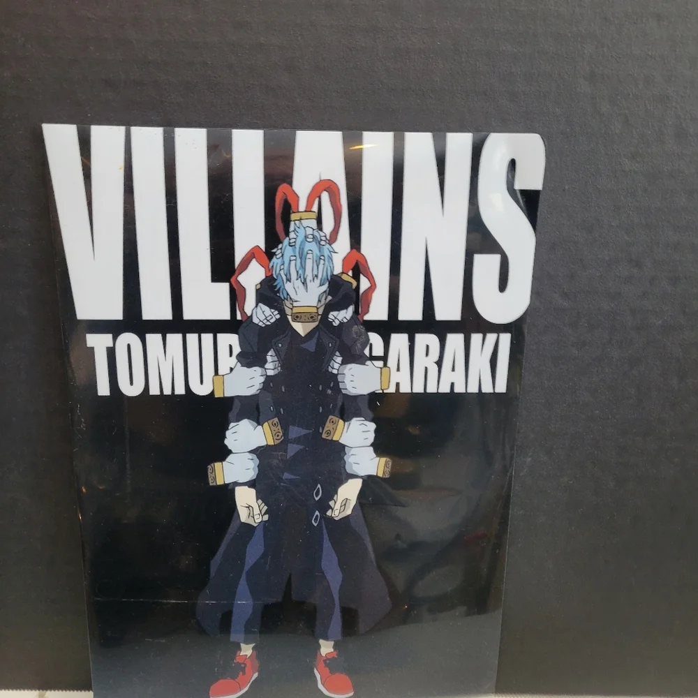 Lot of 6 Clear File Folders from Anime Series My Hero Academia